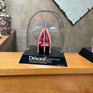 Schering Drixoral Nasal Model Vintage Advertising